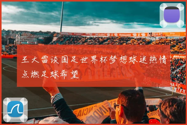 王大雷谈国足世界杯梦想球迷热情点燃足球希望